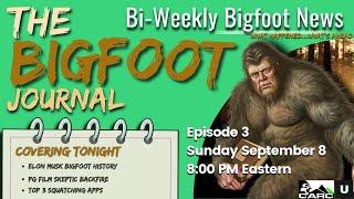 [8/25-9/8] | The Bigfoot Journal #3