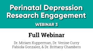 Perinatal Connect Webinar 3 full version-with Dr. Kuperman, Dr. Curry, Ms. Gonzalez, & Dr. Chambers