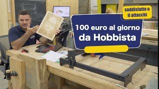 Guadagna 100 euro al giorno con un laser 10w - Cosa fare e dove vendere.