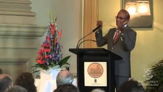 Maha Sinnathamby speaks at UQ's Alumni Lunch Series 2012