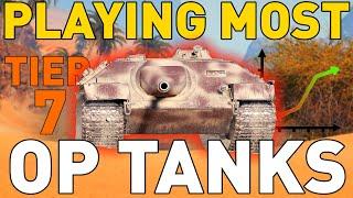 Playing the MOST OP Tier 7s in World of Tanks!