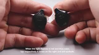 [How to use]  KZ S2 Hybrid TWS IEM Using tips