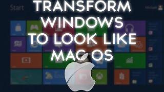 How To: Transform Your Windows 7, 8, 8.1, 10 into Mac OS X || Justmaxvoid #12