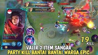 19KILL + MVP‼️ BANTAI BANTAI EPIC - Mobile Legends