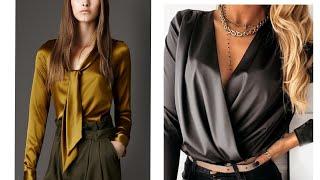 New collection of satin tops for girls @FashionFairies