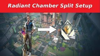 ULTIMATE RADIANT Chamber Split Set up