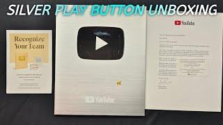 Silver Play Button Unboxing (100k Special ) YouTube #CreatorAwards