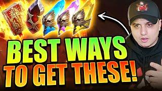 EVERY WAY To Get SHARDS, SKILL TOMES & MORE !! Raid: Shadow Legends