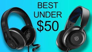 10 BEST Budget Gaming Headsets UNDER $50 