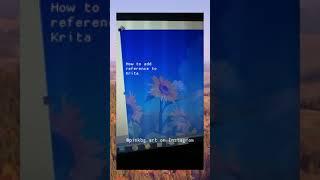 SUPER EASY! How to add reference image to Krita