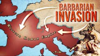 How Barbarian Invasions ended the Western Roman Empire