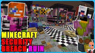 I'm building all of FNAF Security Breach RUIN in Minecraft (Part 1)