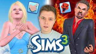 What happens when a good and evil sim live together in The Sims 3?