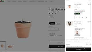 upload image to Shopify line item product page