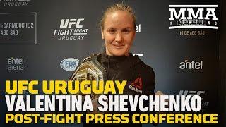 UFC Uruguay: Valentina Shevchenko Post-Fight Press Conference - MMA Fighting