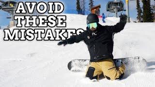 5 Mistakes Every Beginner Snowboarder Makes (and how to fix them)