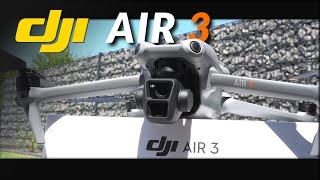 DJI Air 3 - Die Kameradrohne 2023 im Test und Vergleich zur MINI 3 Pro und Mavic 3 Pro