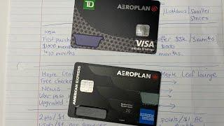 Which Prestigious Aeroplan Credit Card to Choose!?  $599 AMEX vs TD