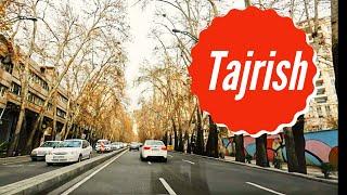 Valiasr Street - Tajrish Square - Chamran Highway - Tehran 4K 60fps