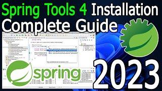 How to install Spring Tool Suite STS on Windows 10/11 [ 2023 Update ] Spring Boot Framework
