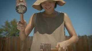 Making Hanji (Korean mulberry paper) with Artist Steph Rue