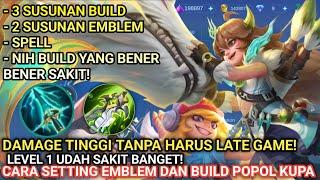 DAMAGE MEWAH POPOL! -SET BUILD POPOL DAN KUPA TERSAKIT 2024 | EMBLEM POPOL KUPA