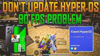 Finally  Official Hyper OS Update | Hyper OS Gaming Test | Redmi k50i Hyper OS Update 