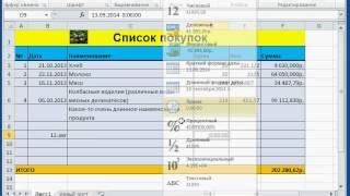 MSO.E.05 Форматы данных Excel