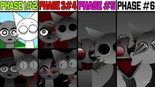 Reactions Phases In Incredibox Sprunki Sinner Edition! Phase 1 VS Phase 2 VS Phase 3 VS Phases 4-6