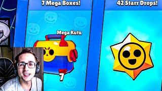 7 MEGA KUTU 44 STAR HEDİYESİ AÇTIM ! BRAWL STARS