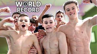 ULTIMATE GYMNASTICS CHALLENGE |  'Live' World Record Attempt & Handstand Assault Course!