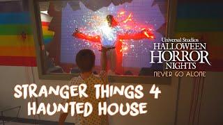 Stranger Things 4 Haunted House Walkthrough | Halloween Horror Nights Hollywood 2023