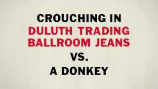 Duluth Trading Commercial: Ballroom® Jeans vs. A Donkey