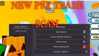 Halloween Pet simulator X Trade Scam [Free Script!]️All Working Executor