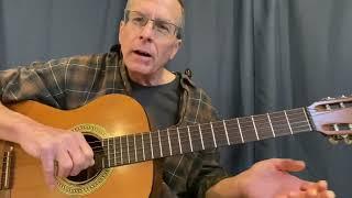 Triads for C-Am-F-G-Em-Am-Dm-G with ONE Chord Shape! Intermediate guitar lesson.