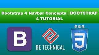 Bootstrap 4 Navbar Concepts | BOOTSTRAP 4 TUTORIAL