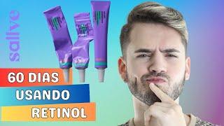 QUAL FOI O RESULTADO USANDO O RETINOL DA SALLVE POR 60 DIAS? | Junior Berganton