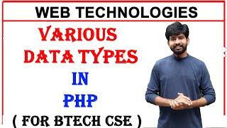 data types in php ||  integer,boolean,double,string,arrays,object,null,resource data type in php