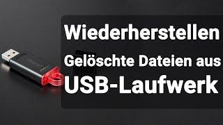 USB-Stick Daten Wiederherstellen, wie? FIX! –Windows 10/11 (2023) gelöschte Fotos, Files