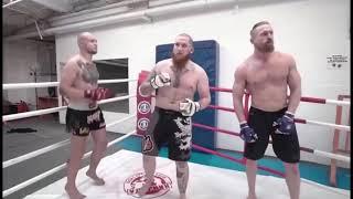 3 vs 1 MMA fight