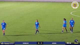 SOCCER:CARIBBEAN QUEENS FRIENDLY MATCHES 2024 - TRINIDAD vs ARUBA