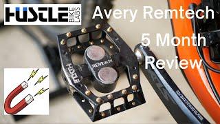 5 Month Review // Hustle Bike Labs Avery Remtech Magnetic Pedals