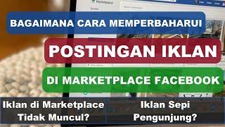 How to Update Ad Posts on Facebook Marketplace