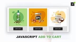 JavaScript Shopping Cart Tutorial for Beginners | Add To Cart