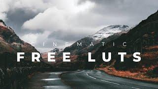 FREE Cinematic Luts | Adobe Premiere Pro | Adobe After Effects