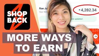 More ways to Earn | Shopback | Cashback