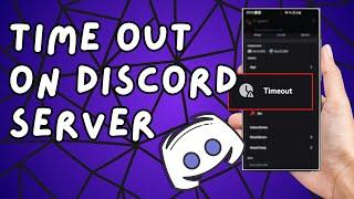 How to Timeout Someone on Discord 2024?