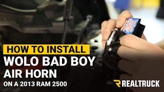 How To Install the Wolo Bad Boy Air Horn