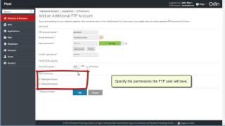 Plesk 12.5 Tutorials - How to manage ftp accounts