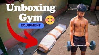 Home Gym Equipment Unboxing & Setup | Your Guide to Fitness at Home"